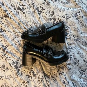 LEI 11 RARE Y2K BONO L.E.I Vintage Chunky Platform Sole Loafers